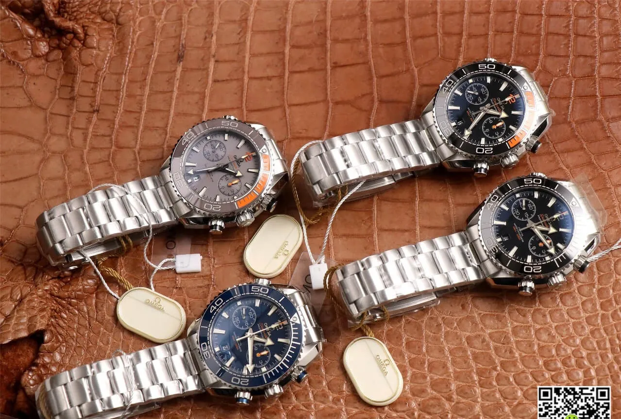 Omega Seamaster 215.30.46.51.03.001 OM Factory 1:1 Best Edition Replica Watch V3 Blue Bezel